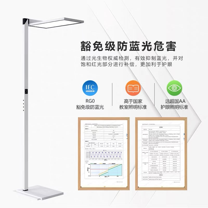 钙钛矿量子点立式护眼灯儿童学习专用阅读落地钢琴大路灯